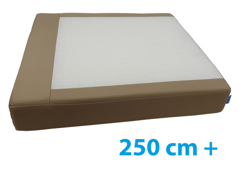 Gaas aan onderzijde hoes vanaf 250 cm