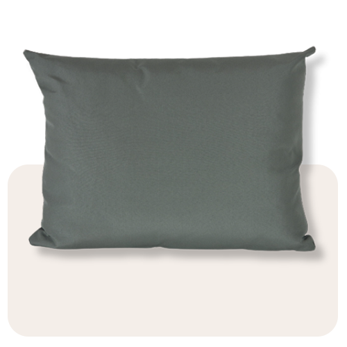 Sierkussen, Cartenza Sea Green ,55x40cm.