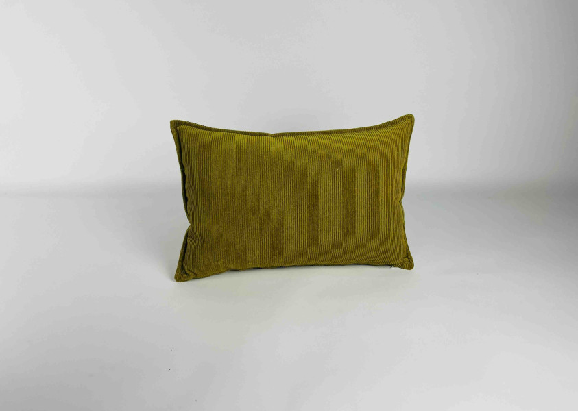 Sierkussen, Rib Yellow, 61x41x14 cm. R-208