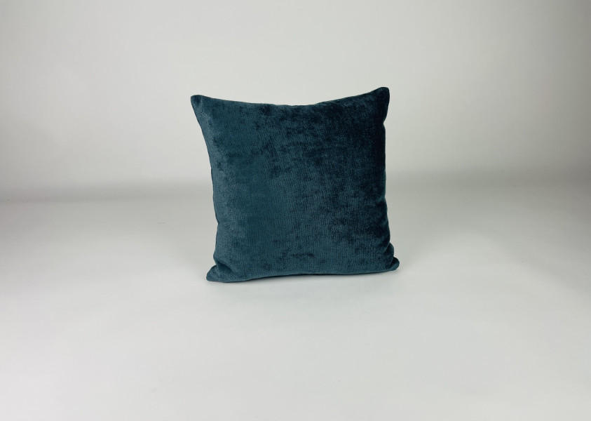 Sierkussen, 46x46x13 Boucle Blauw, R-212